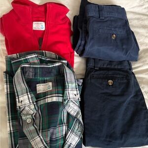 LOT of Boys Dress Clothes. Size 8 Pants and Tops, One Pant Size 6.